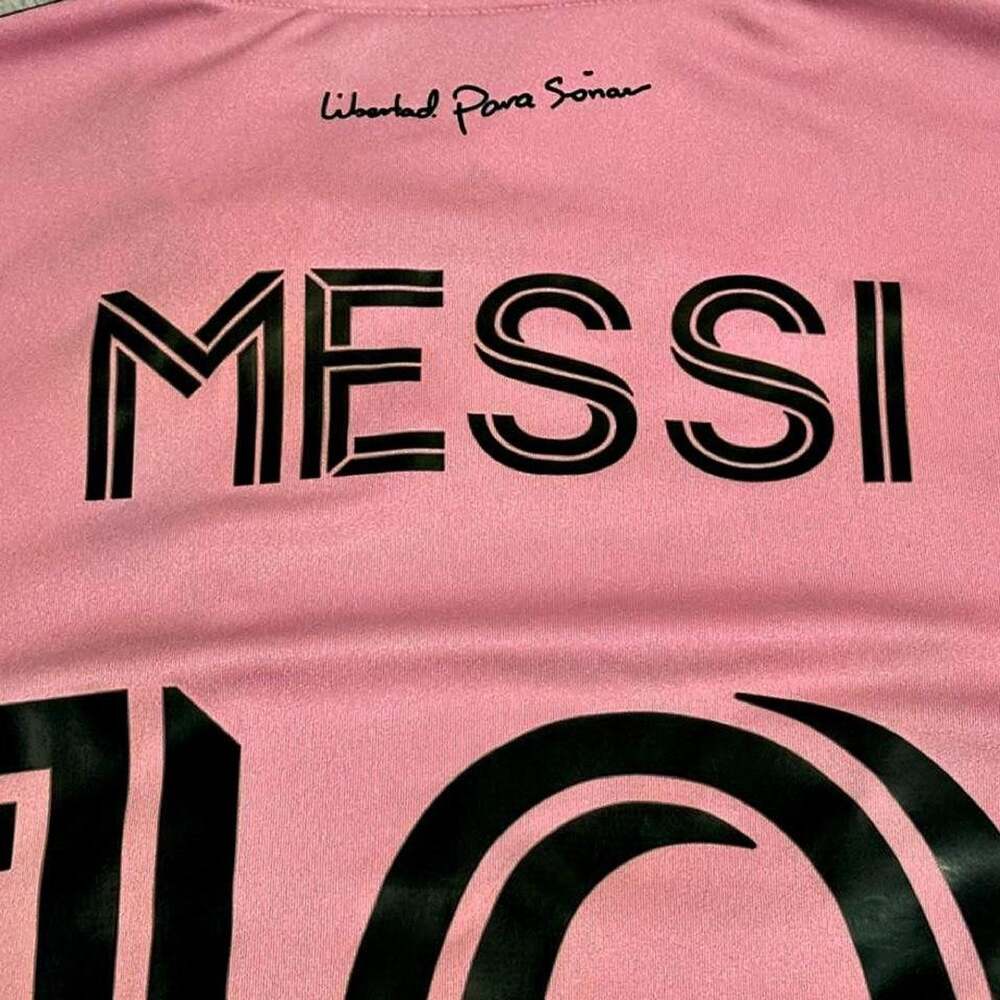 adidas Inter Miami CF Messi 10 Soccer Jersey Pink Mens XS AEROREADY